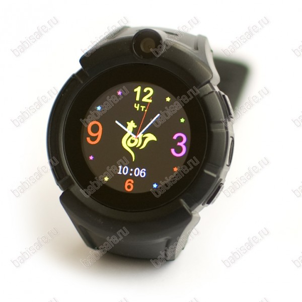 Детские часы телефон с gps трекером GW600 Wonlex Smart baby watch Q360 черные