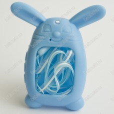 Кролик кулон для детских умных часов голубой