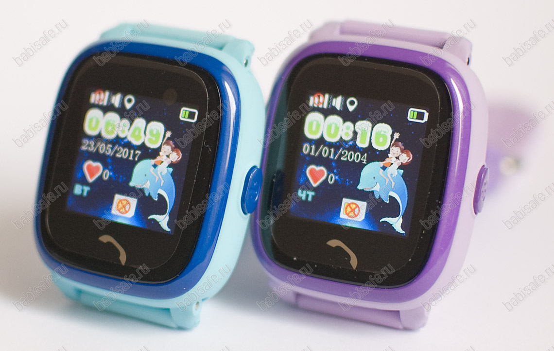 Детские водонепроницаемые часы телефон с gps трекером GW400S 