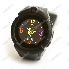 Детские часы телефон с gps трекером GW600 Wonlex Smart baby watch Q360 черные