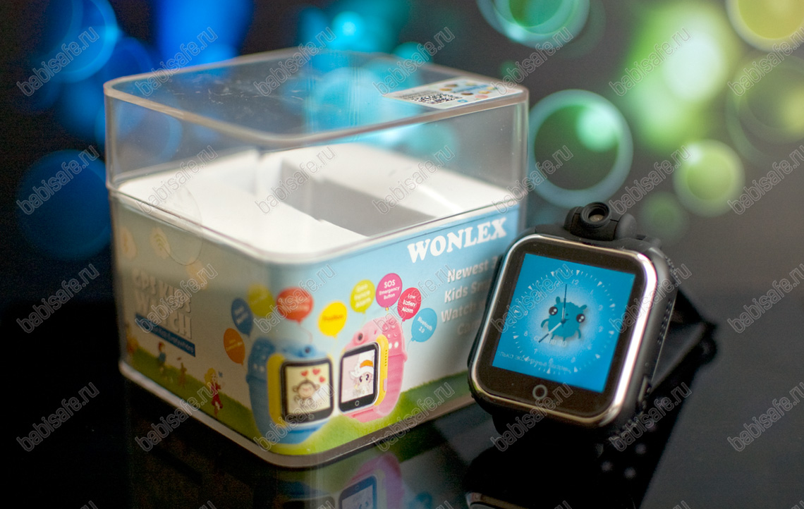 Детские часы телефон с gps трекером Wonlex GW1000